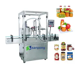 Guangzhou Hot Sale Liquid Filling Machine For Orange Juice/tomato Jam Filling Line