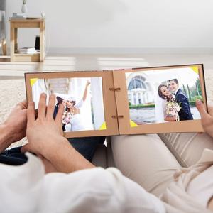 Álbum de Fotos para Scrapbooking, Nuestro Libro de Aventuras, Tapa Dura con Palabras en Relieve, Álbum de Recuerdos de Viajes - Product Image 4