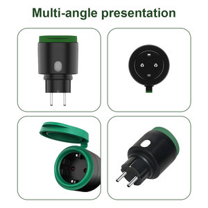 Enchufe Inteligente Wifi para Exteriores Tuya, Enchufe Europeo Inteligente de 100-240V 16A, Mini Enchufe Impermeable Compatible con Smart Life y Alexa - Product Image 5