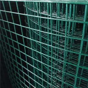 Treillis métallique soudé galvanisé et enduit de PVC pour Cages à oiseaux, prix d'usine le plus bas