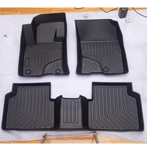 Tapetes para Auto para Todo Clima, Revestimiento para Piso de Auto, Alfombra para Auto Fácil de Limpiar, Juego Completo de Tapetes para Ford Escape <span class=keywords><strong>Hybrid</strong></span> 2020 <span class=keywords><strong>2021</strong></span> - Product Image 1