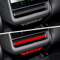 Accessoires en fibre de carbone Shasha Kit intérieur complet pour Tesla Model Y Intérieur de voiture Tesla Model Y Accessoire 2025