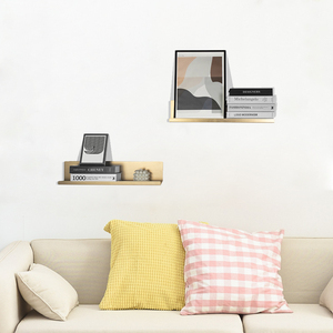 <span class=keywords><strong>Design</strong></span> Simple étagère murale en métal <span class=keywords><strong>suspendue</strong></span> étagère flottante avec quincaillerie à vis - Product Image 6
