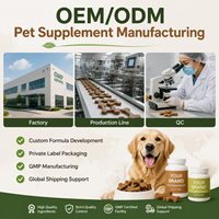 OEM Salmon Protein kunyah untuk kucing ikan sapi Turki rasa prebiotik probiotik enzim pencernaan untuk meningkatkan kesehatan usus