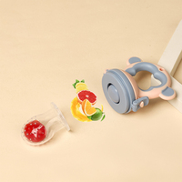 Sucette d'alimentation pour bébé en silicone sans BPA, pour fruits et légumes