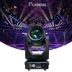 Luz de movimento LED para palco de DJ, LED de 500 W 3 em 1 CMY/CTO, iluminação colorida vibrante com efeitos de padrão para iluminação de palco de DJ