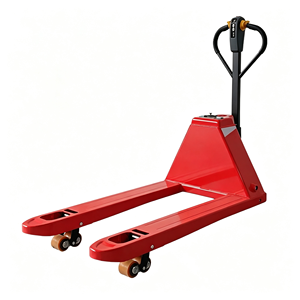 Chariot à palettes manuel pour atelier, transpalette manuel 5500 lb avec levage hydraulique, châssis en acier, roues en PU, levier 3 en 1 pour garage - Product Image 1