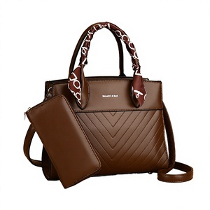 2025 New Design High Quality Large Capacity PU Women's Casual Tote <b>Bag</b> <b>with</b> <b>Zipper</b> Closure - Product Image 2