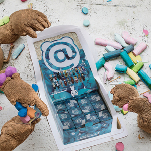 Nouvelle arrivée pour Bearbrick 7cm dessin animé ABS blocs de construction à la mode ours marée figurine poupée ornements pour <span class=keywords><strong>cadeau</strong></span> article chaud - Product Image 4