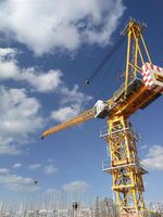 Grue à tour à flèche articulée Cargo Master XGL140-8S, capacité de levage de 8 tonnes, bras de 50 m, pivotant multi-conditions, moteur principal à engrenages, haute efficacité