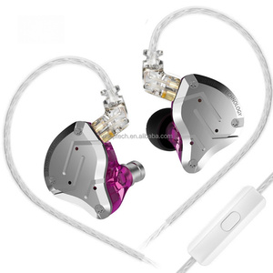Écouteurs HiFi <span class=keywords><strong>KZ</strong></span> <span class=keywords><strong>ZS10</strong></span> <span class=keywords><strong>PRO</strong></span> avec coque colorée, finition brillante or, violet, bleu, noir, écouteurs audio filaires - Product Image 6