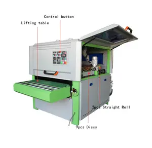 Machine à poncer le <span class=keywords><strong>bois</strong></span> GD 1000-6RS, moteur 11 kW, faible bruit, haute production, facile à utiliser, préparation de surface, vernissage/peinture 1 - Product Image 2