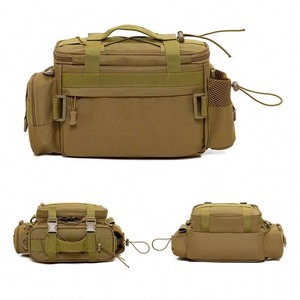 Muestra Gratuita: Bolsa de Pesca Multifuncional Impermeable con Diseño de Camuflaje Personalizado para Señuelos, Moscas y Plomos - Product Image 4