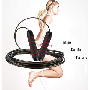 Cuerda para Saltar <span class=keywords><strong>con</strong></span> Rodamientos de Bolas y Material de PVC, Longitud Ajustable para Entrenamiento de Gimnasio de Alta Intensidad, Fitness y Quema de Grasa - Product Image 5