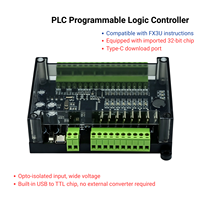 Carte de contrôle industrielle PLC, contrôleur logique programmable, relais, contrôle analogique, logique en échelle