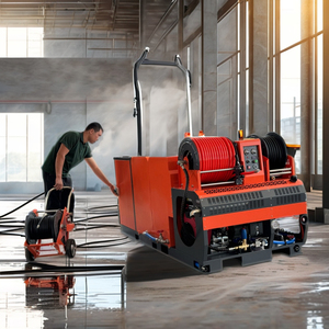 Amjet 14 inch cấp công nghiệp lớn đường ống nạo vét Máy 180bar 65lpm siêu công suất lớn bể nước thiết bị công nghiệp - Product Image 2