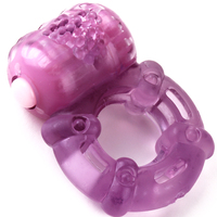 OEM Factory Delay Ring männlich vibrierende Verzögerung Ejakulation Penis ringe Vibrator Sexspielzeug für Männer Cockring