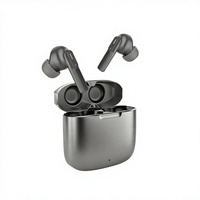 Earbud Gaming Nirkabel TWS V5.3 Chip JL Layar LED Latensi Rendah 4 Mikrofon ANC Peredam Kebisingan Waktu Putar Panjang IPX4 Tahan Air Hi-Fi