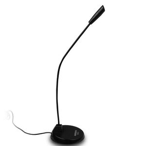 Hyundai K200 Condenser <b>Microphone</b> Gooseneck Wired 3.5 Mm <b>Computer</b> Gaming Voice Chat Noise Cancelling Omni Directional - Product Image 1