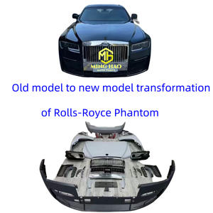 Les pare-chocs avant et arrière de For Rolls-Royce <span class=keywords><strong>Ghost</strong></span> ont été améliorés avec une jupe de couverture de moteur de quatrième génération. Lampe frontale - Product Image 2
