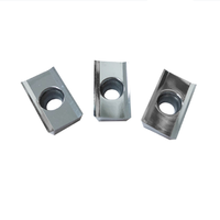 Plaquettes de fraisage CNC HRC40-92 de haute qualité, lames en carbure, outil de coupe avec revêtement PVD, certifiées ISO9001, tailles personnalisables, tournage