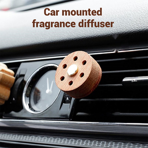 Factory Car Air Freshener Perfume, Wood Fragrance Clips, Creative <b>Accessories</b>, <b>Interior</b> Car Vent Diffuser with Essential Oil - Product Image 4