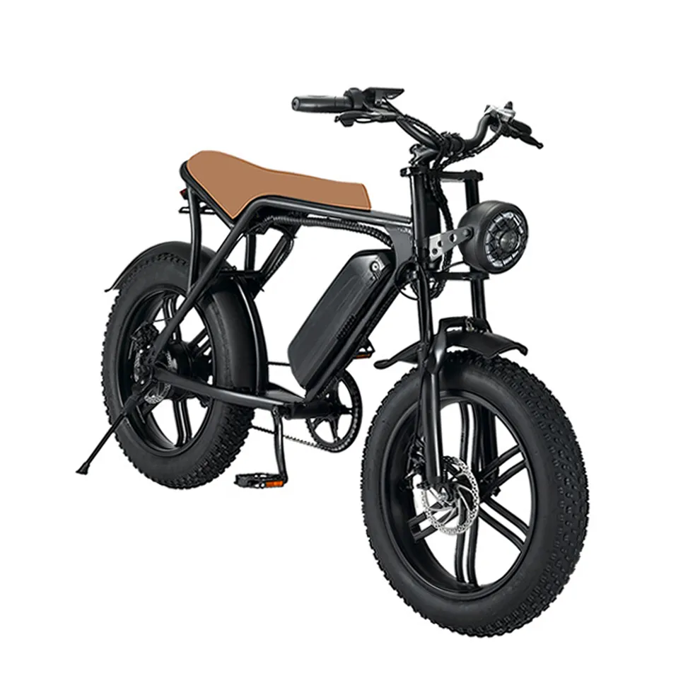 ブラックレッドでオフロードのハイパワー本物のティールスボンバーバイク72v8000w電動自転車をカスタマイズ
