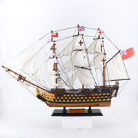 Modèle de bateau en bois de qualité supérieure HMS Surprise, édition limitée, 60 cm, USS Constitution, HMS Victory, modèle de bateau de la marine américaine, vente en gros pour musées