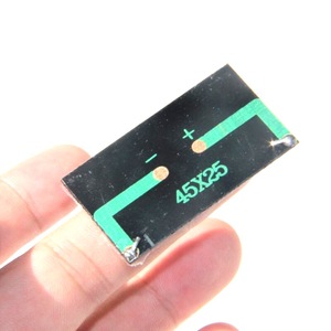 Panneau solaire 45x25mm 5V 25mA en silicium polycristallin pour outils d'apprentissage DIY - Product Image 4