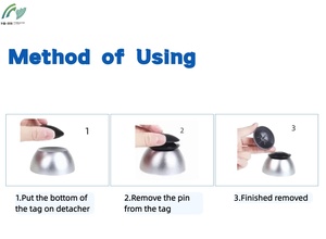 Détacheur d'étiquettes antivol EAS pour vêtements, <span class=keywords><strong>aimant</strong></span> pour retirer les étiquettes rigides - Product Image 5