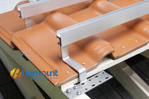 Soporte PV ajustable Gancho de montaje para techo de teja Sistema estándar <span class=keywords><strong>Schletter</strong></span> Gancho solar de acero inoxidable para techos inclinados - Product Image 5