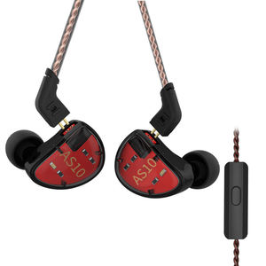 Venta al por mayor <span class=keywords><strong>KZ</strong></span> <span class=keywords><strong>AS10</strong></span> Business Earphone In-Ear Auriculares y auriculares Tipo C Auricular - Product Image 4