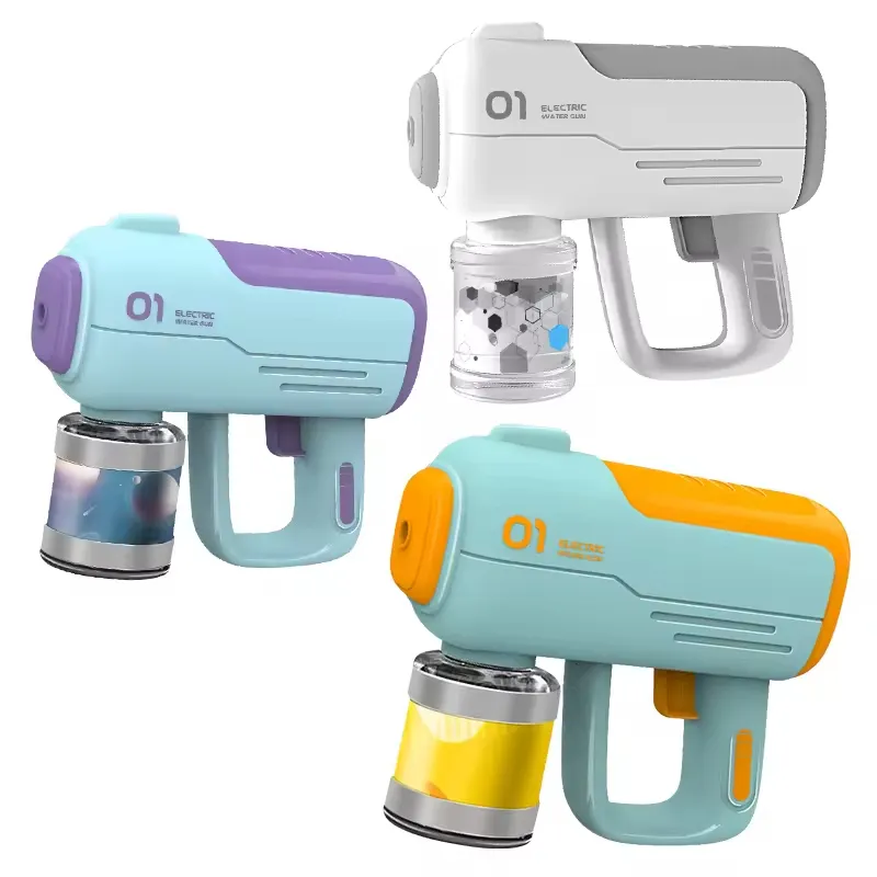 Mini pistolet à eau électrique en plastique pour enfants, jouet de pistolet à eau en plein air pour jardin, jouets pistolet à eau