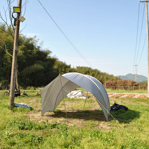 Lona de cáscara de huevo para acampada, refugio terrestre y solar, toldo de protección contra el sol y la lluvia, tienda de playa, para el hogar, a la venta, al por mayor - Product Image 3