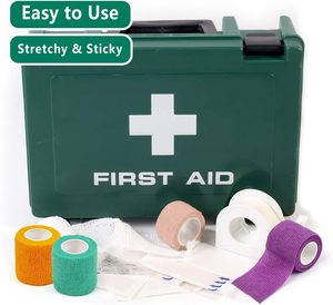 Muñeca médica personalizada <span class=keywords><strong>Tobillo</strong></span> Hinchazón <span class=keywords><strong>Esguince</strong></span> Envoltura elástica Cinta deportiva Cinta <span class=keywords><strong>de</strong></span> vendaje transpirable - Product Image 5