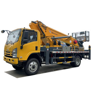 รถบรรทุกติดตั้งกระเช้าทำงานบนที่สูง ISUZU 700P 35 เมตร ขับเคลื่อน 4 ล้อ สำหรับปฏิบัติงานที่สูง - Product Image 1