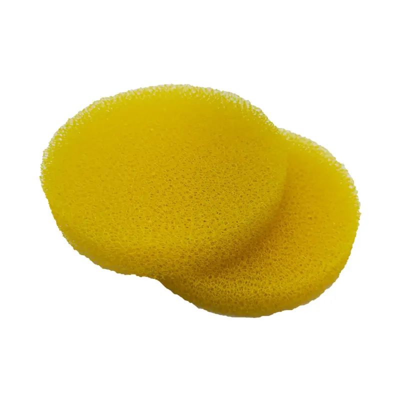 Custom Yellow 30Ppi Circle Sheet Open Hole Filter Sponge For Aquarium Sponge Filter Sponge