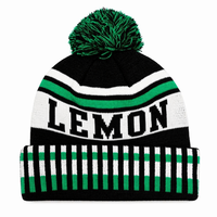 Bonnet personnalisé tendance en jacquard à pompons, rayé, chaud et doux, en tricot 100 % acrylique extensible, unisexe, pour le style urbain