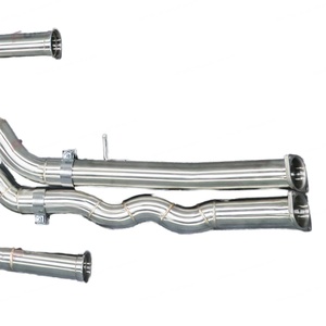 High Performance Cat Back Exhaust Pipes System with Exhaust Muffler & Tips for BMW M3/M4 F80/F82 S55B30 3.0T - Product Image 4