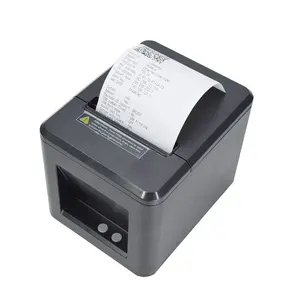 高速Xprinter Usb局域网80毫米安卓打印机自动切割机餐厅Pos终端热敏收据打印机