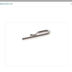 Connecteur fourche en cuivre pour applications d'automatisation industrielle robotisée, goupille de retenue pour joint de tuyau de peinture 3HNA012852-001 - Product Image 1