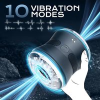 Aircraft Cup Exerciceur de gland à double tête, stimulateur et masseur pour homme, vibromasseur multifréquence 100%