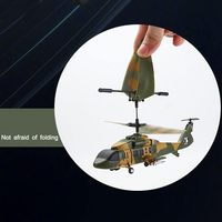 EPT-Hélicoptère télécommandé Black Hawk à 3.5 canaux, jouet militaire, drone RC pour débutants, source d'opération en plastique électrique