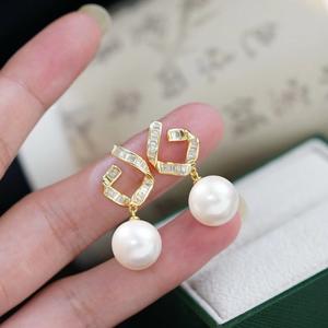 อุปกรณ์ทำเครื่องประดับเงินแท้ S925 สำหรับต่างหูประดับมุกทรงกลมขนาด 9-15 มม. รุ่น 22311 ถาดเปล่า - Product Image 5