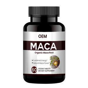 Faible MOQ, délai de production rapide, capsules d'extrait de racine de maca OEM pour les marques de produits de santé masculine ayant besoin d'un lancement rapide - Product Image 1