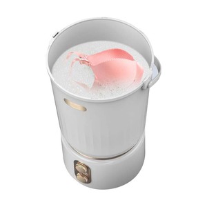<span class=keywords><strong>Lavadora</strong></span> Semiautomática Portátil Mini de 2 kg con Tambor <span class=keywords><strong>Desmontable</strong></span> y Control Mecánico - Product Image 4