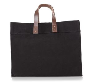 Sacs à provisions en toile Sac fourre-tout grand en coton Logo personnalisé - Product Image 5
