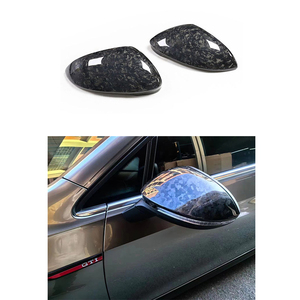 Capuchon de rétroviseur en fibre de carbone de remplacement <span class=keywords><strong>prix</strong></span> usine pour Volkswagen <span class=keywords><strong>Golf</strong></span> 8 MK8 - Product Image 1