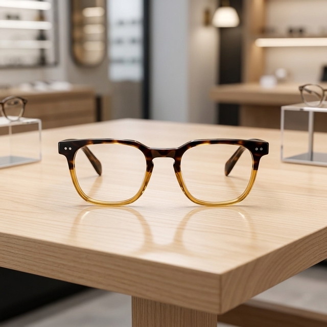Retro Square Eyeglasses Mazzucchelli Acetate High Quality Vintage Custom Logo Acetate Optical Eyewear Frames