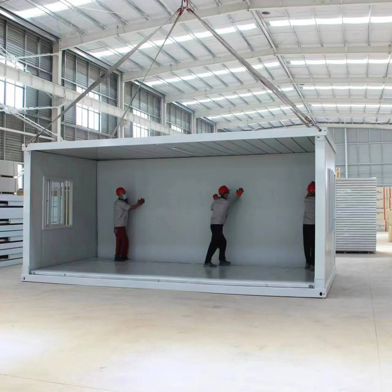 Leshang Light Metal Fast Assem ble Stahl konstruktion 40Ft Folding Modular Container House